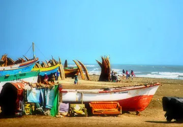 Pimentel beach in Chiclayo, Peru