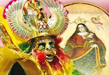 The Famous Carnaval of Oruro, near La Paz in Bolivia
