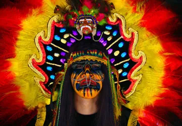 The Famous Carnaval of Oruro, near La Paz in Bolivia