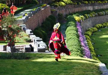 The Inti Raymi Sun Festival in Cusco, Peru. 