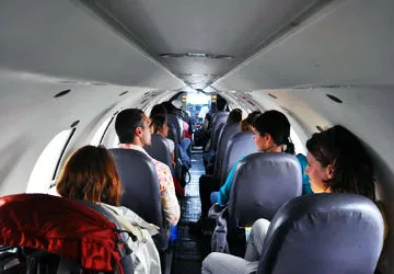 Flight to La Paz from Rurrenabaque in the Bolivian Amazon