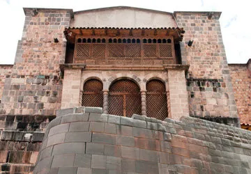 Koricancha Incan Sun Temple in Cusco, Peru