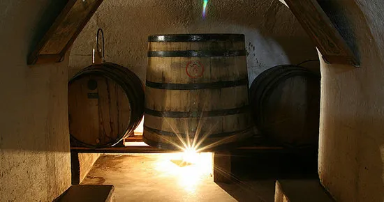 Aging Pisco in Wooden Casks.