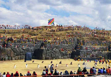 Sacsayhuaman Fortress on the outskirts of Cusco