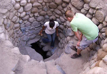 Cantayoc aqueducts in Nazca, Peru