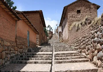 Chinchero in the Sacred Valley of the Incas, Peru