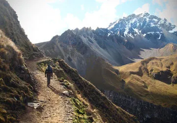 Salkantay Trek to Machu Picchu, near Cusco, Peru