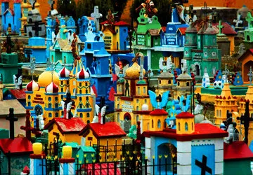 Ninacaca Cemetery in the Pasco Region of Peru