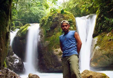 Waterfalls in Yanachaga Chemillen National Park in Huampal