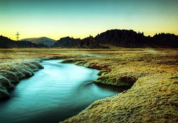 Impresionante paisaje de Pasco.