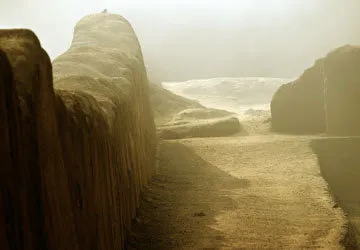 Chan Chan ruins on the Moche Route near Trujillo, Peru