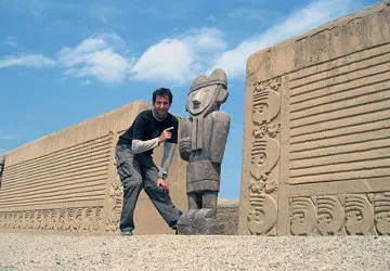 Chan Chan ruins on the Moche Route near Trujillo, Peru