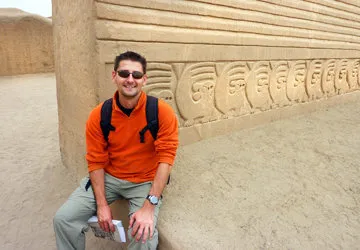 Chan Chan ruins on the Moche Route near Trujillo, Peru