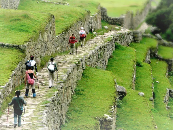 Llegada a Machu Picchu