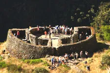 Runcuraqay, ruina en la ruta del camino inca