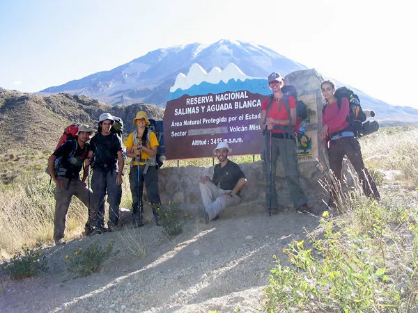 Escalada volcán Misti