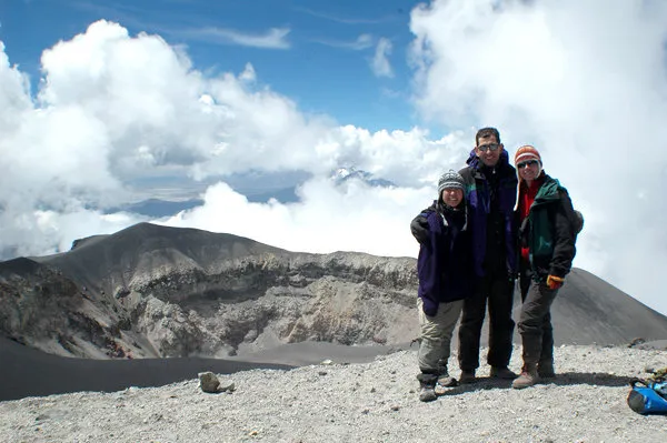 Escalada volcán Misti