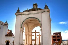 Capilla del santuario de Copacabana