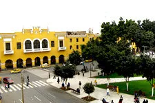 Plaza de armas de la ciudad de Ica