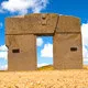 Cover photo. Sun gate at Tiawanaku ruins near La Paz Bolivia