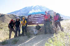 Beginning of the trek to climb El Misti Volcano outside Areq