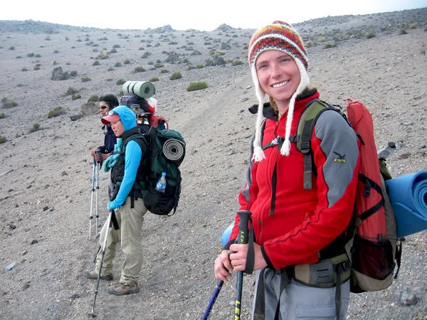 Climbing Chachani