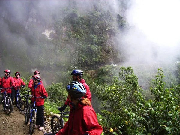 Death Road from La Paz to Coroico