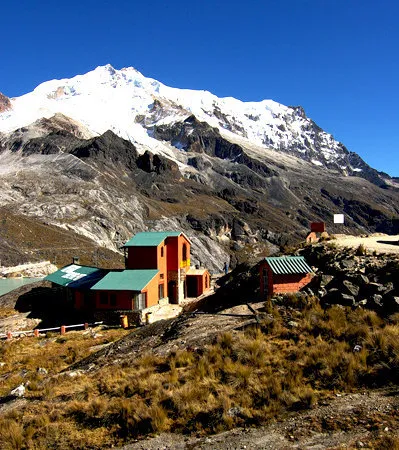 Climbing Huayna Potosi
