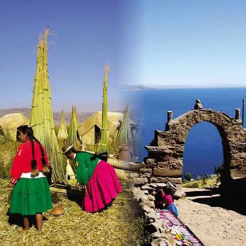 Cover Photo. Reed Boat on Lake Titicaca, from the Floating I