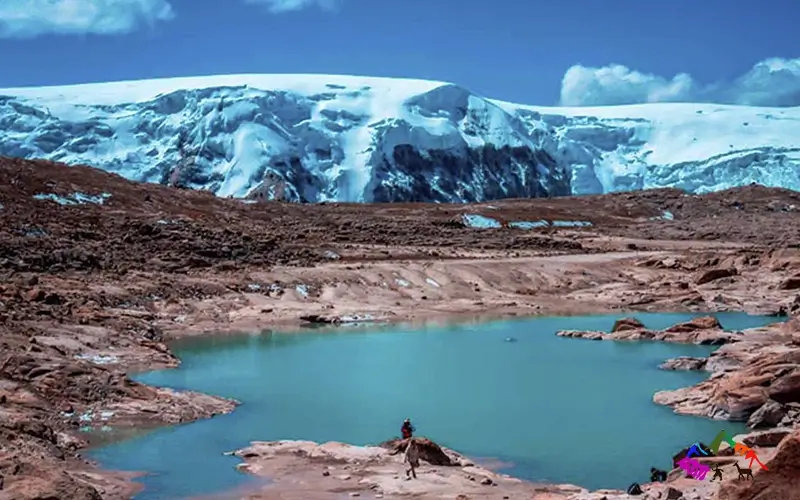 glaciar de quelccaya y glaciar de sulluparina