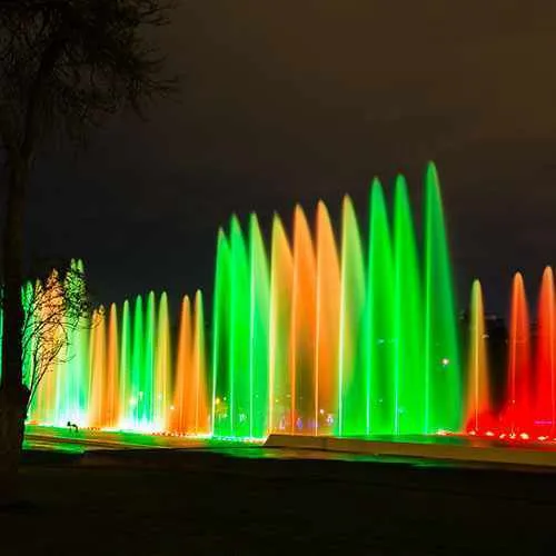 Cover Photo. Fountains of the Magical Water Circuit in Lima,