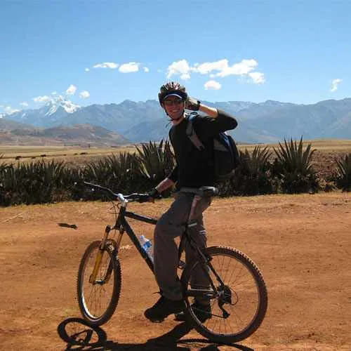 Ciclismo por maras moray, Cusco