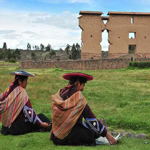 Cover Photo. Ruins at Raqchi, between Cusco and Puno, Peru